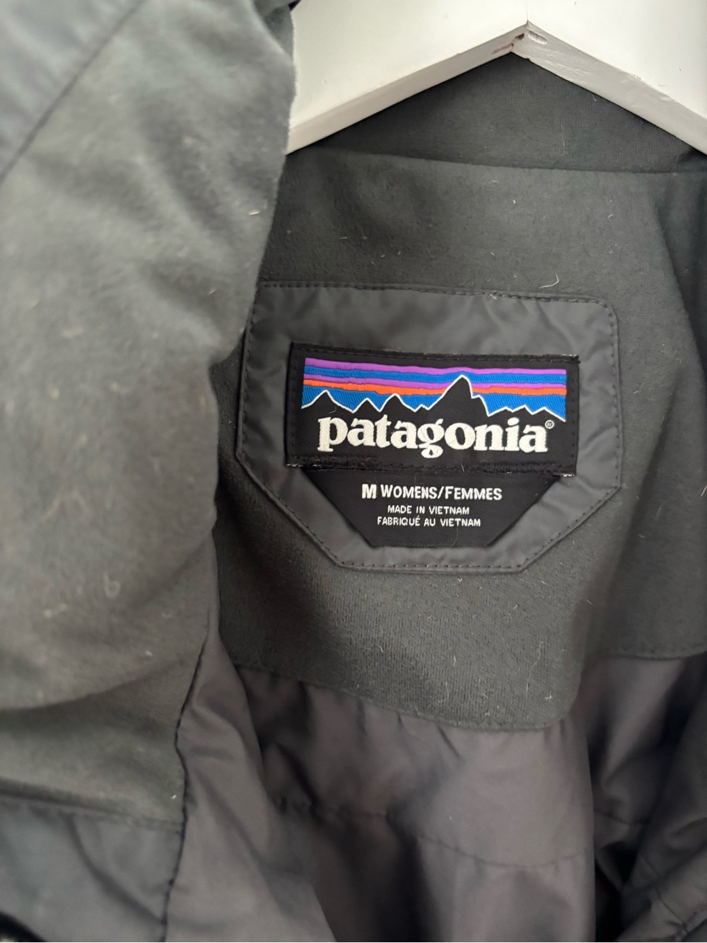 Patagonia Women's Long Puffer Coat in Charcoal - Picture 2 of 6